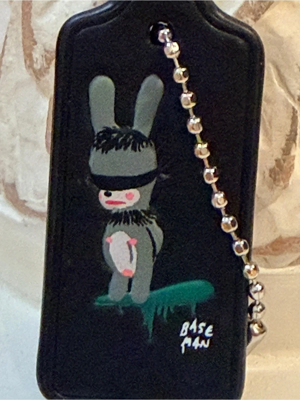 Coach Gary Baseman “Blind Folded Bunny” Graphic Hangtag